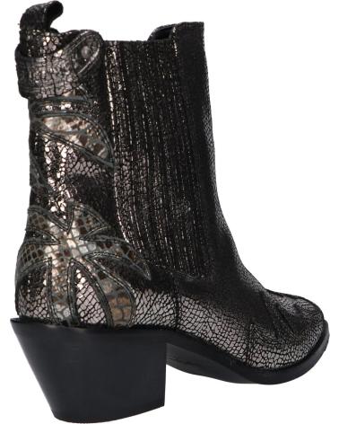 Woman Mid boots PEPE JEANS PLS50394 WESTERN W PALM GLAM 952 CHROME