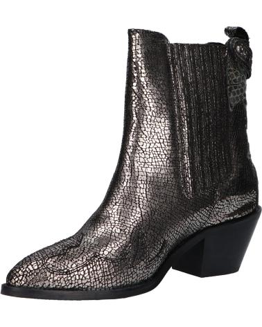 Woman Mid boots PEPE JEANS PLS50394 WESTERN W PALM GLAM 952 CHROME