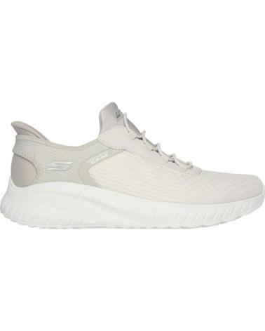 Sapatilhas de Mulher SKECHERS MODELO BOBS SQUAD CHAOS - IN BEIG