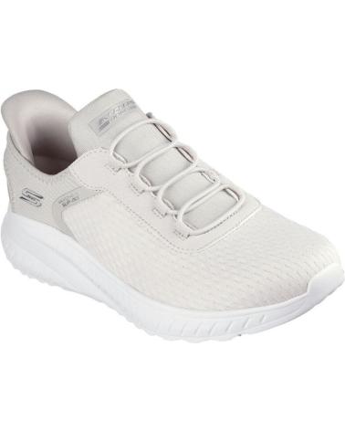 Sapatilhas de Mulher SKECHERS MODELO BOBS SQUAD CHAOS - IN BEIG