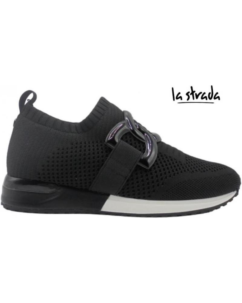 Scarpe sport per Donna LA STRADA DEPORTIVA CASUAL MODELO 2203626 NEGRO