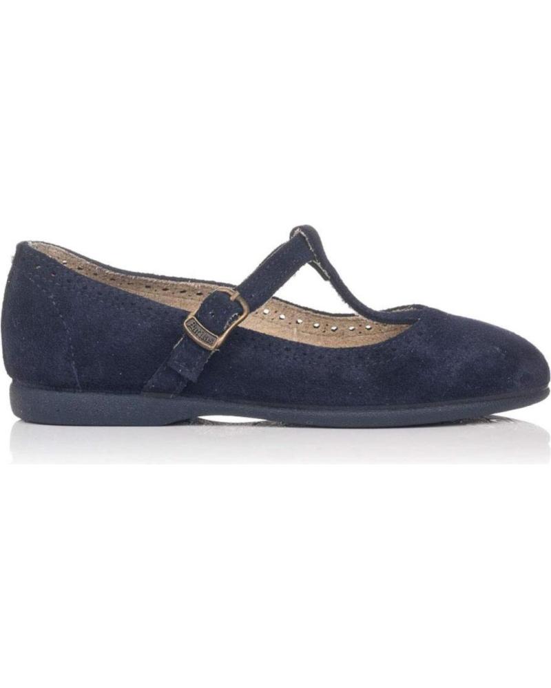 Zapatos de Niña BATILAS MERCEDITAS Y BAILARINAS MARINO