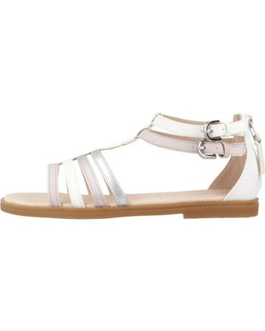 Sandalen für Mädchen GEOX J SANDAL KARLY GIRL BLANCO