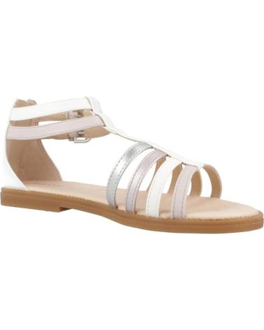 Sandalen für Mädchen GEOX J SANDAL KARLY GIRL BLANCO