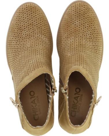 Botins de Mulher chika10 TONIA 14 CUERO-TAN