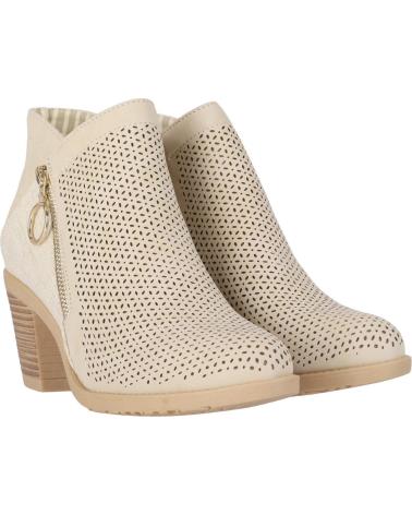 Botins de Mulher chika10 TONIA 14 BEIG-BEIGE