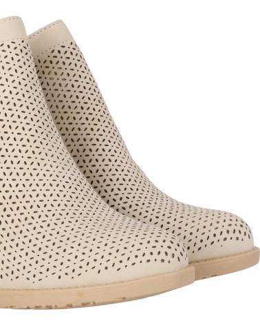 Botins de Mulher chika10 TONIA 14 BEIG-BEIGE