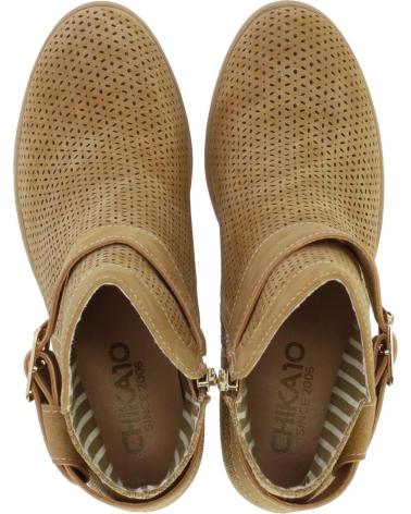 Botins de Mulher chika10 TONIA 15 CUERO-TAN