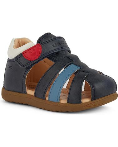 Sandali per Bambino GEOX SANDALIA MACCHIA PRIMEROS PASOS B254VA NAVY