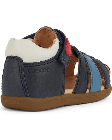 Sandali per Bambino GEOX SANDALIA MACCHIA PRIMEROS PASOS B254VA NAVY