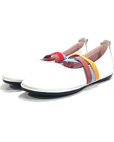 Scarpe per Donna CAMPER SABRINA TWINS DE PIEL CON ELASTICOS MULTICOLOR BLANCO