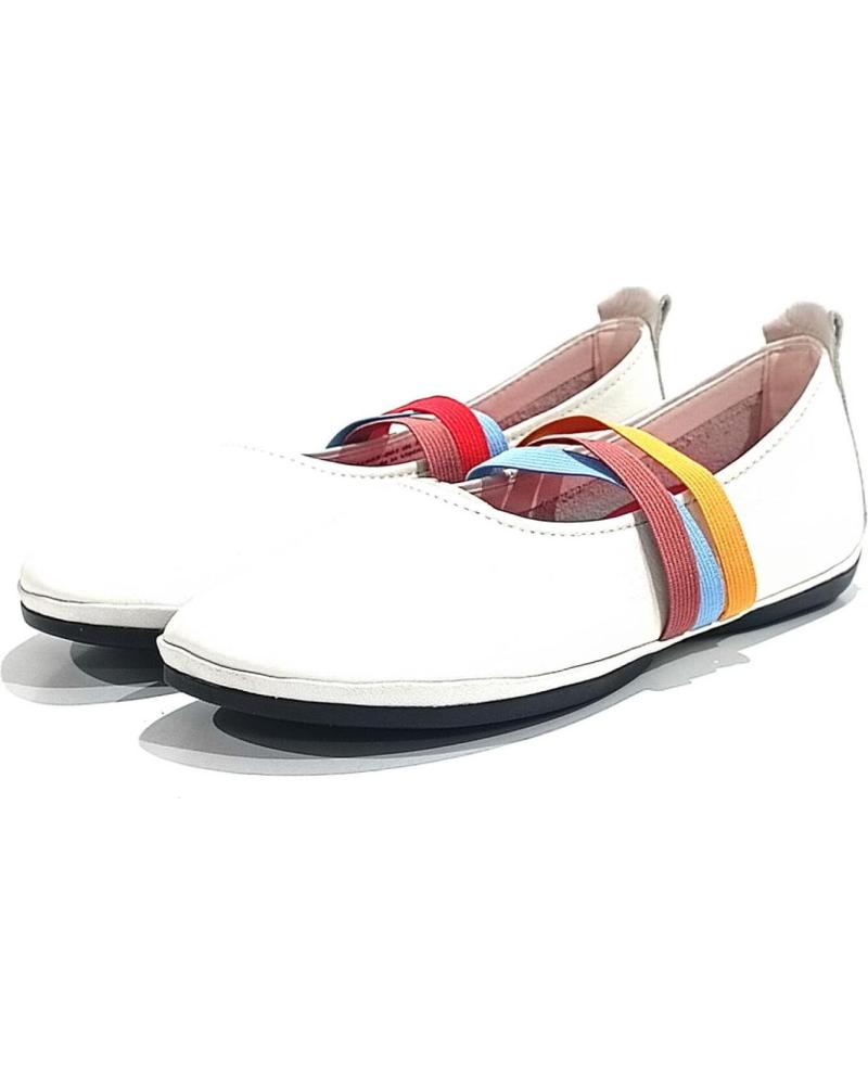 Scarpe per Donna CAMPER SABRINA TWINS DE PIEL CON ELASTICOS MULTICOLOR BLANCO