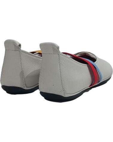 Scarpe per Donna CAMPER SABRINA TWINS DE PIEL CON ELASTICOS MULTICOLOR BLANCO