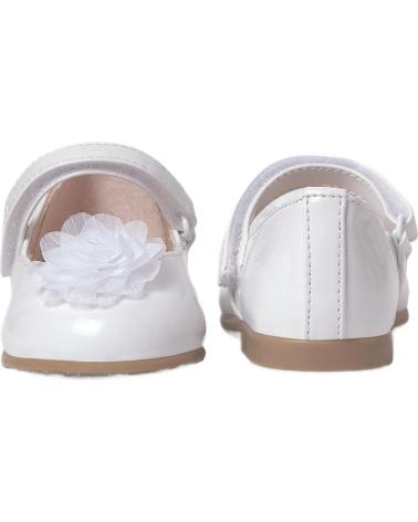 Zapatos de Niña MAYORAL MERCEDITAS CHAROL 41531 BLANCO