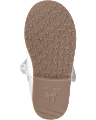 Zapatos de Niña MAYORAL MERCEDITAS CHAROL 41531 BLANCO
