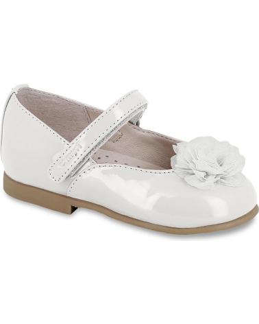 Zapatos de Niña MAYORAL MERCEDITAS CHAROL 41531 BLANCO