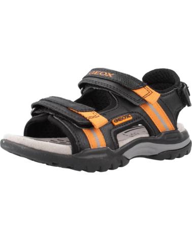 Sandales pour Garçon GEOX J BOREALIS BOY A NEGRO