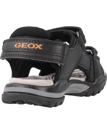 Sandales pour Garçon GEOX J BOREALIS BOY A NEGRO