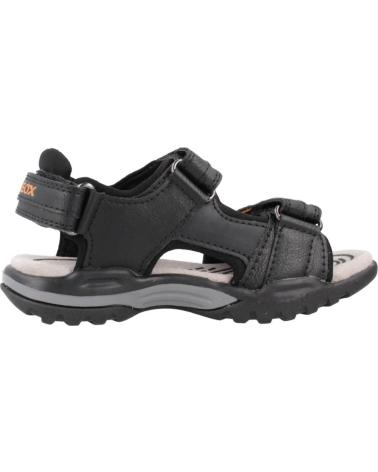 Sandales pour Garçon GEOX J BOREALIS BOY A NEGRO