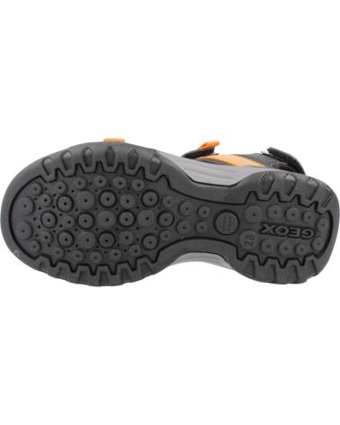 Sandales pour Garçon GEOX J BOREALIS BOY A NEGRO
