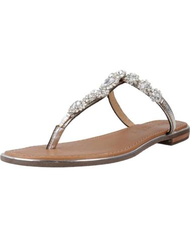 Sandalen für Damen GEOX D SOZY PLUS PLATA
