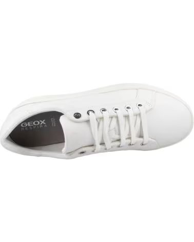GEOX D SKYELY WHITE SNEAKERS BLANCO