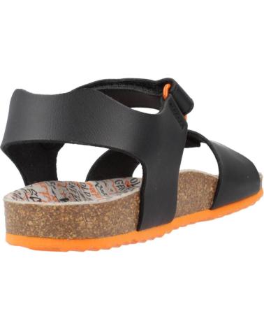 Sandalen für Junge geox J GHITA BOY NEGRO
