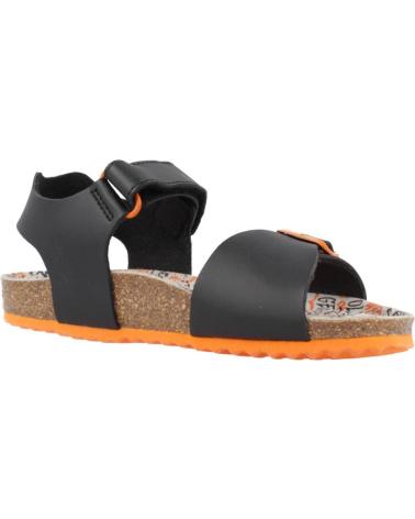 Sandalen für Junge geox J GHITA BOY NEGRO