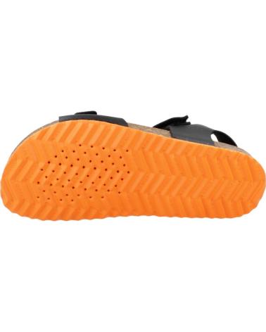 Sandalen für Junge geox J GHITA BOY NEGRO