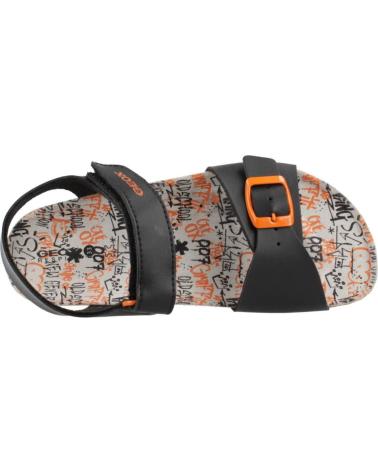 Sandalen für Junge geox J GHITA BOY NEGRO