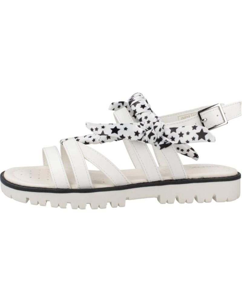 Sandalen für Mädchen GEOX J SANDAL STARBLUSH G BLANCO