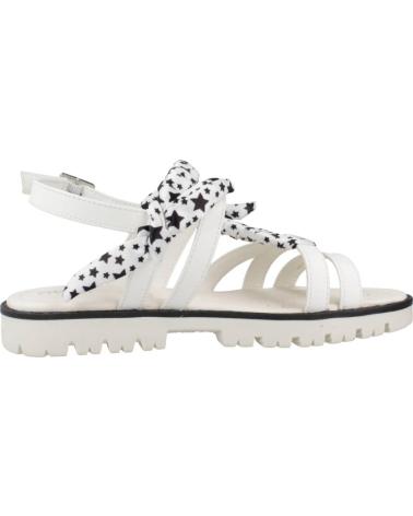 Sandalen für Mädchen GEOX J SANDAL STARBLUSH G BLANCO