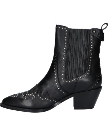 Woman Mid boots PEPE JEANS PLS50395 WESTERN W STUDS 999 BLACK