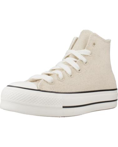 Scarpe sport per Donna CONVERSE CHUCK TAYLOR ALL LIFT CANVAS LEATHER BLANCO