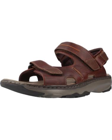 Sandalias de Hombre CLARKS SANDALIAS DEPORTIVAS DE PIEL RAFFE-COAST PARA HOMBRE MARRóN