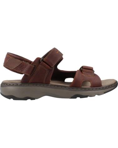 Sandalias de Hombre CLARKS SANDALIAS DEPORTIVAS DE PIEL RAFFE-COAST PARA HOMBRE MARRóN