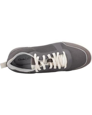 Scarpe sport per Uomo CLARKS LT LACE GRIS