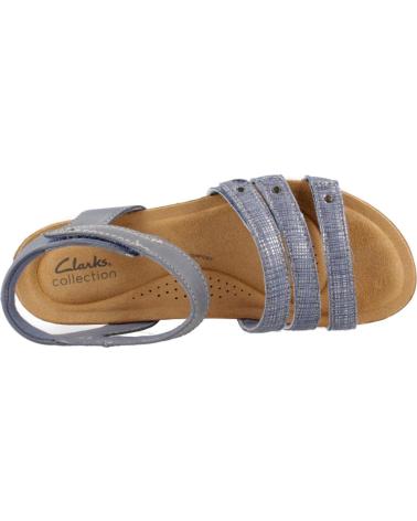 Sandalias de Mujer CLARKS APRIL DOVE AZUL