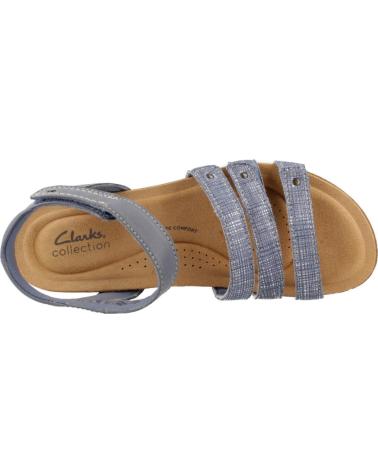 Sandalias de Mujer CLARKS APRIL DOVE AZUL