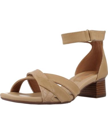 Sandálias de Mulher CLARKS DESIRAE LILY MARRON CLARO
