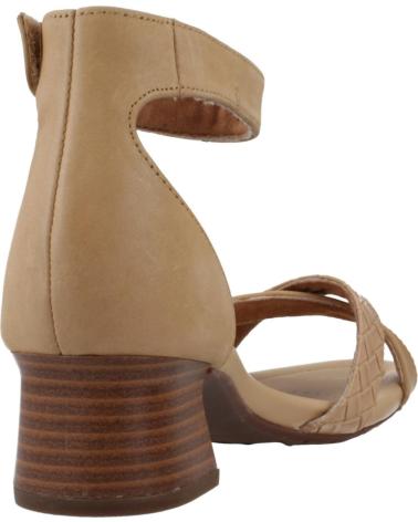 Sandálias de Mulher CLARKS DESIRAE LILY MARRON CLARO