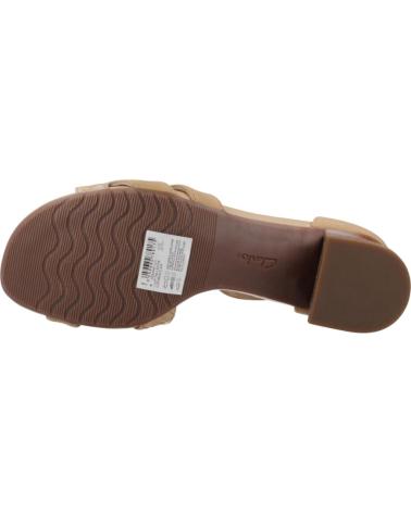 Sandálias de Mulher CLARKS DESIRAE LILY MARRON CLARO