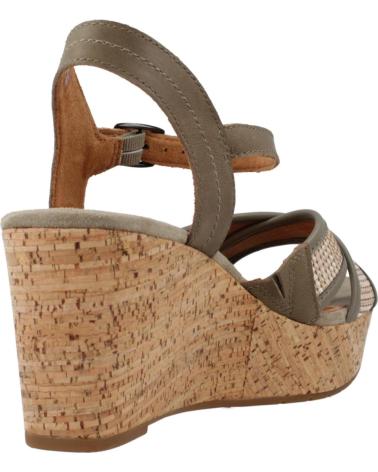 Sandali per Donna CLARKS ELLERI PLUM 26171441 VERDE