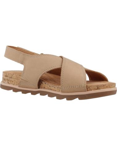 Sandali-De-Mujer-CLARKS-YACHT-CROSS-MARRON-CLARO