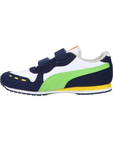 Scarpe sport per Bambina e Bambino PUMA 360732 CABANA RACER SL V PS 92 WHITE