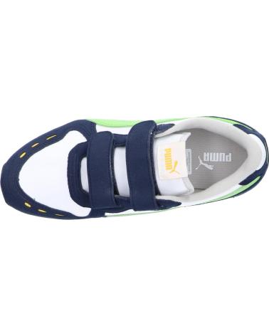 Scarpe sport per Bambina e Bambino PUMA 360732 CABANA RACER SL V PS 92 WHITE
