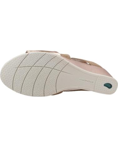 Sandali per Donna STONEFLY SWEET III 10 LAMINATED LTH BRONCE