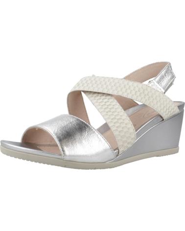 Sandali per Donna STONEFLY SWEET III 10 LAMINATED LTH PLATA