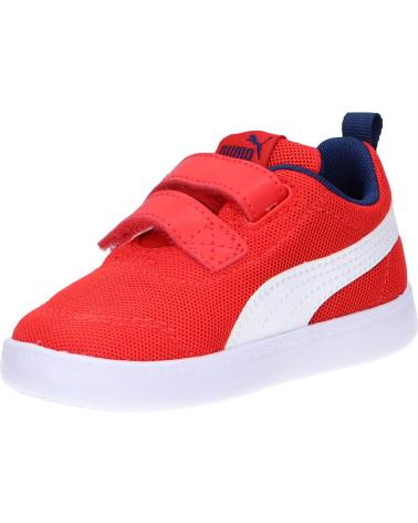 Sportschuhe für Mädchen und Junge PUMA 371759 COURTFLEX V2 MESH V INF 06 POPPY RED