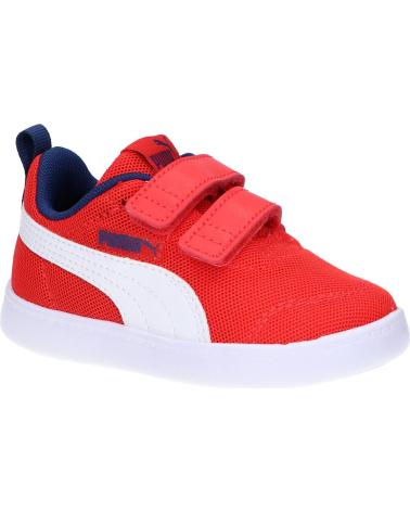 Sportschuhe für Mädchen und Junge PUMA 371759 COURTFLEX V2 MESH V INF 06 POPPY RED